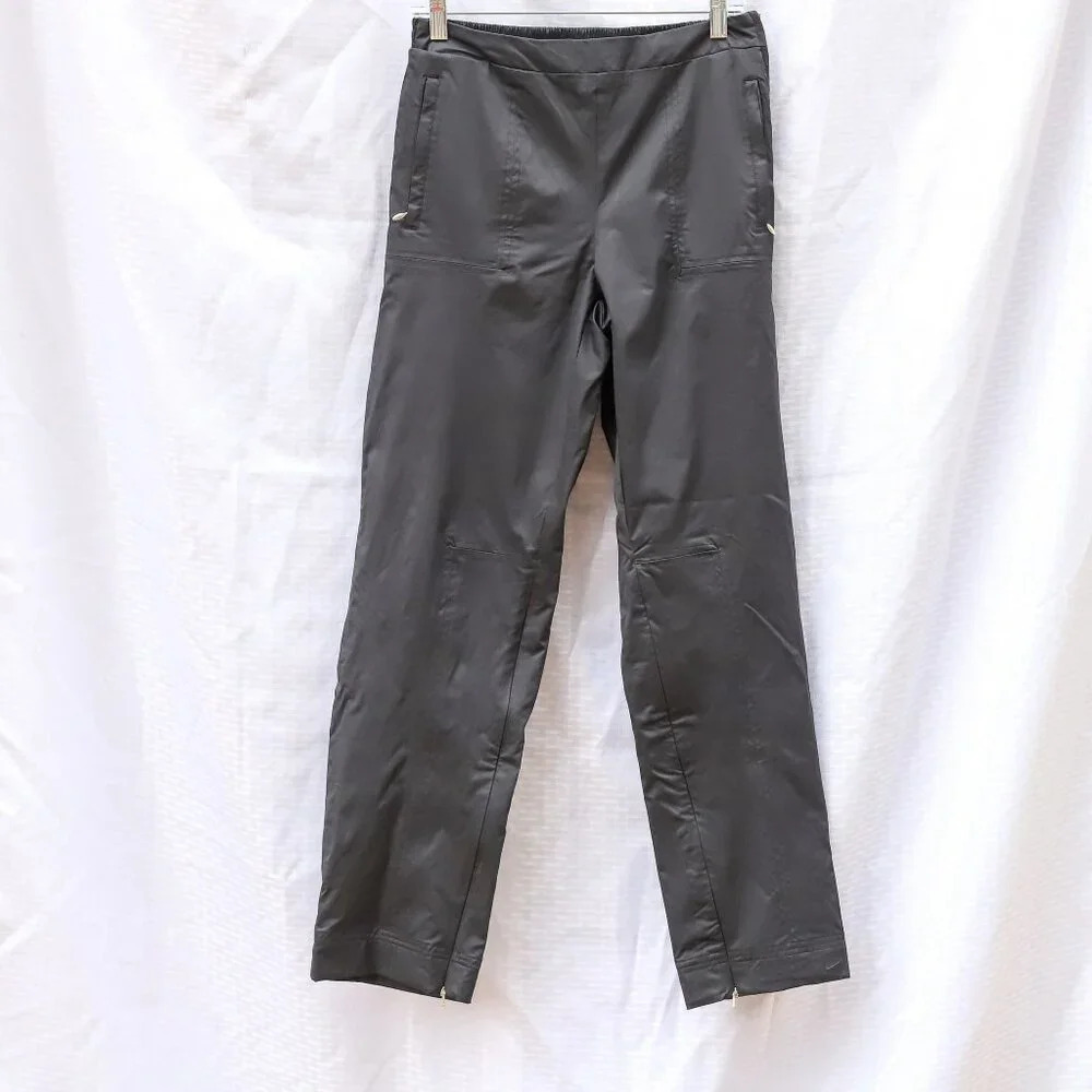 Nike Pants Unisex Medium Black Clima Fit Golf Windbreaker Rain Track Jogger